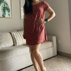 Fall Multi-Colored Shift Dress